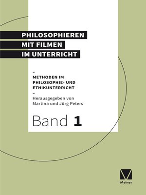 cover image of Philosophieren mit Filmen im Unterricht